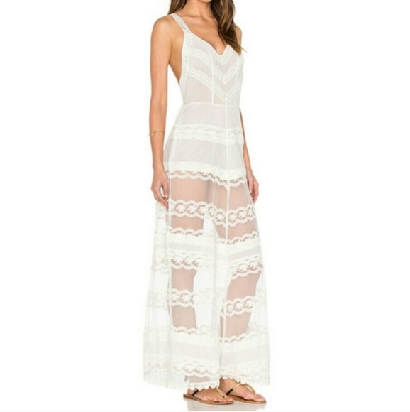 🍒NWT🍒 TULAROSA BOHO MAXI DRESS - Picture 3 of 7